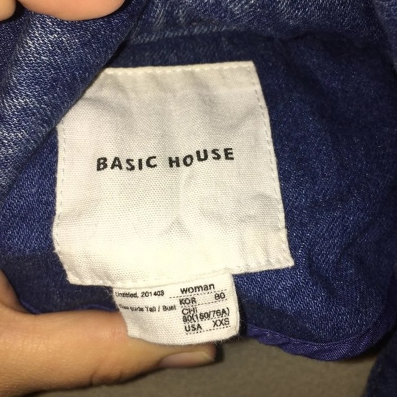 Basic House One Of A Kind Jean Jacket - Picture 6 of 7